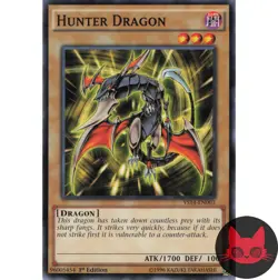 Yugioh Hunter Dragon YS14-EN003 Common 1st Edition NM - Image 1