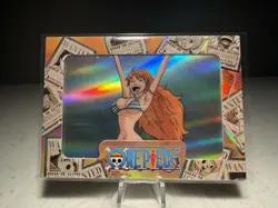 One Piece Series 1- 1st Edition Nami - Super Rare Cybercel- Unscanned - Image 1