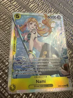 One Piece TCG - Nami ENGLISH EB03-053 HEROINES SR - Near Mint - Image 1