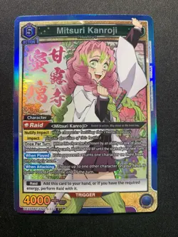 Mitsuri Kanroji UEX05BT/KMY-3-034 SR Holo Union Arena Demon Slayer Vol 2 NM/MNT - Image 1