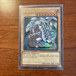 Yu-Gi-Oh TCG Blue-Eyes White Dragon Ultra Rare Limited Edition Card LC01-EN004 - Image 1