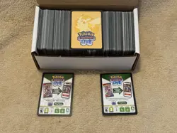 600+ UNUSED Pokemon TCG Online Code Cards Lot - Image 2