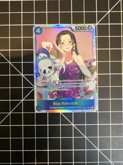 Boa Hancock OP01-078 New illust PRB01 Premium Booster The Best ONE PIECE Card NM - Image 1