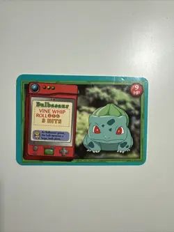 Bulbasaur Jr Adventure Game Pokemon Card - Image 1