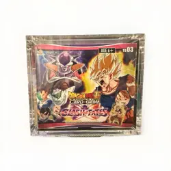 Clean Dragon Ball Super Card Game Booster Box Clash of Fates TB03 w/ case 811039031336 - Image 1