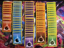 Pokemon Vintage Lot of Energy Cards WOTC 80+ cards - Image 1