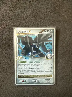 Dialga G LV.X 122/127 Platinum Base Pokemon Card Nm - Image 1