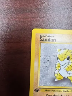 Pokemon Card 1st Edition German Sandan Sandshrew (62/102) Base Set ***NM*** - Image 3