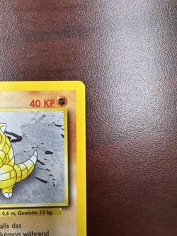 Pokemon Card 1st Edition German Sandan Sandshrew (62/102) Base Set ***NM*** - Image 4