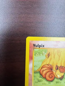 Vulpix 91/105 Pokemon TCG 1st Edition NEO Destiny LP+/NM- Vintage 2002 Card - Image 3