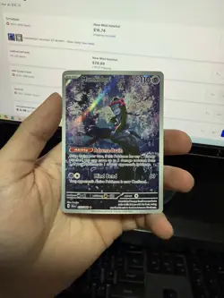 Pokemon TCG Munkidori 072/064 Shrouded Fable Holo Card NM Condition - Image 1