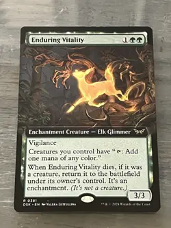 Enduring Vitality (Extended Art) - Duskmourn: House of Horror (DSK) - EN R 0381 - Image 1