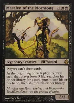 Maralen of the Mornsong - Morningtide [MP] - Ships Double Sleeved + Tracking - Image 2