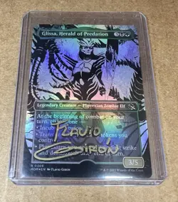 Glissa, Herald of Predation Signed Sketched Foil Artist Proof MTG RARE - Image 1