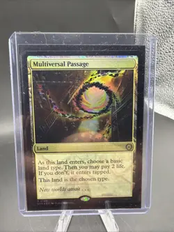 Multiversal Passage Marvel's Spider-Man Foil Magic The Gathering MTG - Image 1