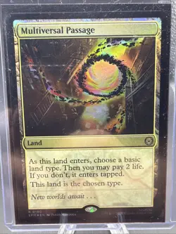 Multiversal Passage Marvel's Spider-Man Foil Magic The Gathering MTG - Image 2
