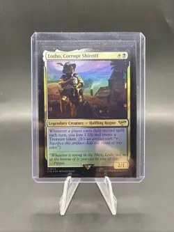 Lotho, Corrupt Shirriff 0213 Foil Lord Of The Rings Magic The Gathering MTG - Image 1