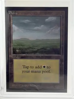 MTG Plains International Collector's Edition - Mint - Never Played - Image 1