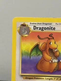 Dragonite 19/62 Fossil Regular Pokemon TCG - EX-NM - Image 2