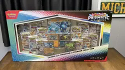 Sam's Club Pokemon Prismatic Evolutions LUCARIO ex & TYRANITAR ex TCG FOIL 820650856716 - Image 1