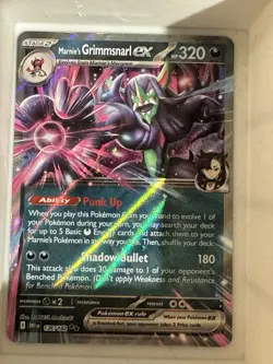 Marnie's Grimmsnarl ex 136/182 Double Rare Destined Rivals Pokemon TCG Mint NM - Image 1