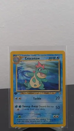 1st Edition Croconaw 32/111 Neo Genesis WOTC Pokemon (NM) - Image 1