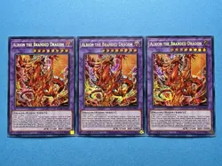 3x Albion The Branded Dragon | MP22-EN076 | Prismatic Secret Rare | NM | YuGiOh! - Image 1