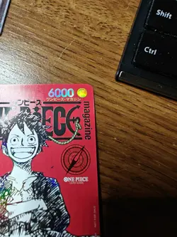 One Piece Luffy Promo ST21-014 Magazine Weekly Shonen Jump TCG Japanese - Image 4