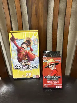 Lot Of 12 One Piece OP13 Carrying On His Will Booster Pack ENGLISH Loose Pack - Image 1