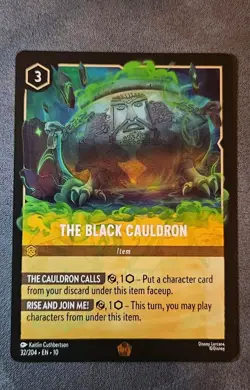 The Black Cauldron 32/204 Whispers in the Well Legendary - Disney Lorcana - Image 1