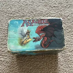 Wizards of the Coast Magic: The Gathering Vintage Teferi's Drake Card Lot Box - Image 1