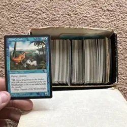 Wizards of the Coast Magic: The Gathering Vintage Teferi's Drake Card Lot Box - Image 2