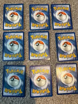 Random 9 card pokemon card lot golduck breaks Ludicolo full art mega ex trainer - Image 2