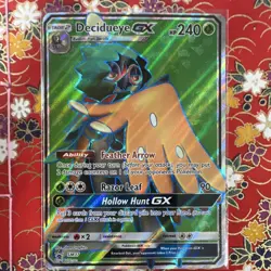 Decidueye GX SM Full Art Promo Holo Pokemon Card English 2017 SM37 - Image 1