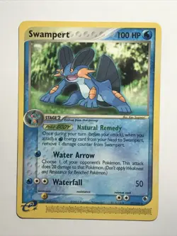 Swampert - Pokemon Card - EX Ruby Sapphire 23/109 - Rare Non-Holo - Image 1