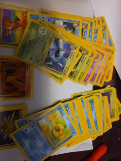 Pokemon Card Lot Fossil Unlimited 57 Cards - Image 3