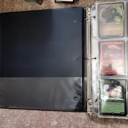 12 Pages of FOILS Cards Collection in Binder. And 1,000+ Random Magic Cards - Image 5