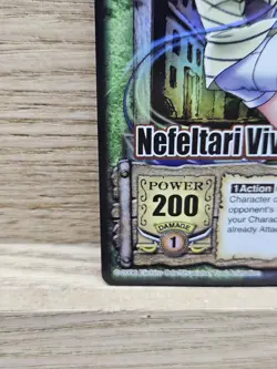 2006 One Piece Passage to the Grand Line CCG Nefeltari Vivi Foil Card CH095 - Image 3
