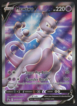 Mewtwo V Swsh229 Swsh: Sword & Shield Promo Cards Holo | Near Mint - Image 1
