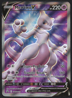 Mewtwo V Swsh229 Swsh: Sword & Shield Promo Cards Holo | Near Mint - Image 2