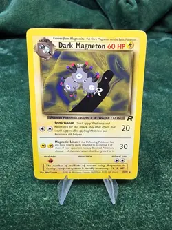 Dark Magneton - Pokemon Team Rocket - #28/82- Vintage Pokemon Card - Image 2