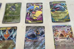 Pokemon Card Lot IR’s, Full Art, Mega EX’s, More Pack Fresh 12 Card Lot - Image 3