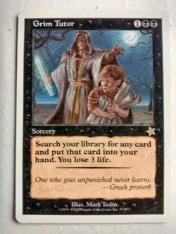 Grim Tutor Starter 1999 Regular - Image 1
