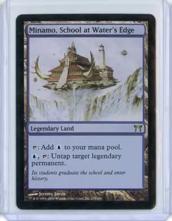 MTG Minamo, School At Water's Edge Champions Of Kamigawa 279/306 LP - Image 1