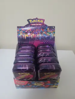 Pokemon Mega Evolution Heroes Mini Tins Lot of (10) Factory Sealed Full art Sets - Image 2
