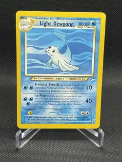 Light Dewgong Pokemon TCG 45/105 Neo Destiny Regular - Image 1