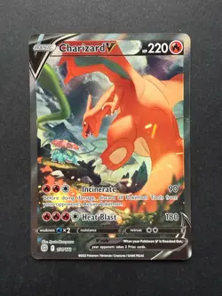 Charizard V F 154/172 Swsh09 Alternate Full Art Brilliant Stars Holo Pokemon TGC - Image 1