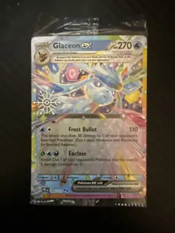 Glaceon ex (SEALED) 026/131 Pokemon 2025 Holiday Calendar Promo Near Mint (NM) - Image 1