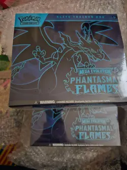 TWO Pokemon Mega Evolutions Phantasmal Flames Elite Trainer Box ETB Sealed - Image 4