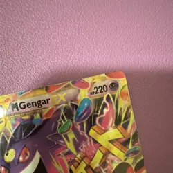 M Gengar EX Secret Rare Full Art Holo Mega XY Phantom Forces 121/119 Pokemon TCG - Image 4